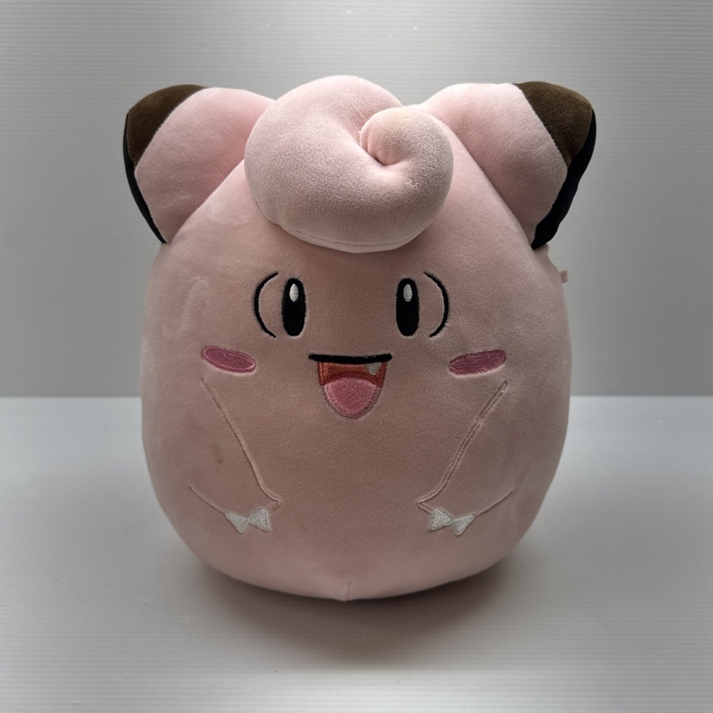 SQUISHMALLOW POKEMON  11" PLUSH JIGGLY PUFF‎ NINTENDO GAME FREAK TOY 2024